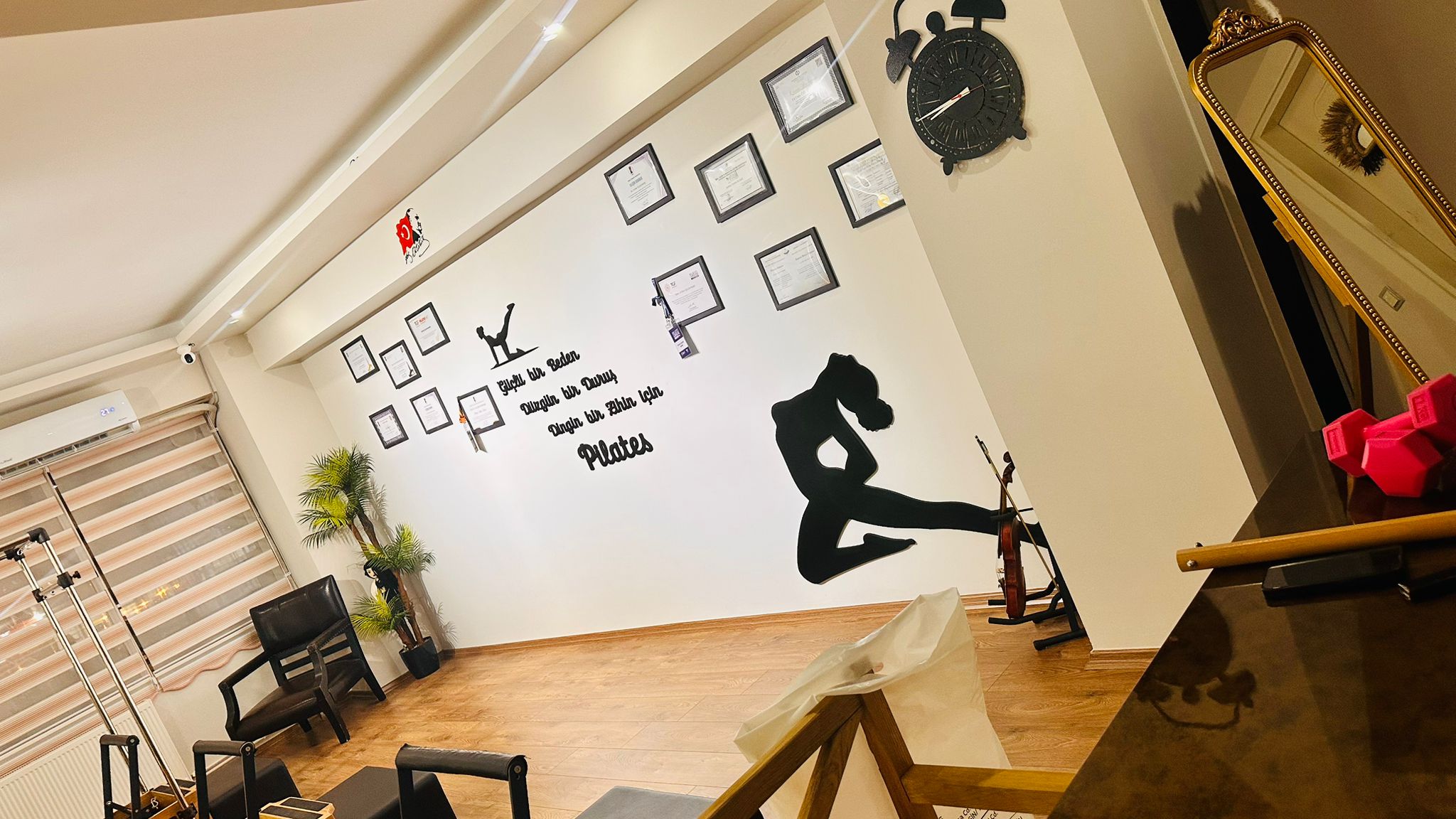 Pilates ile core kas gücü